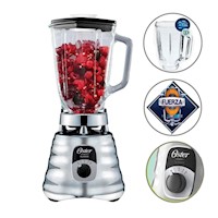 Licuadora Clásica Oster 3 Velocidades con Perilla BLST4655Z 053 Gris